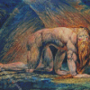 Nebuchadnezzar By William Blake Diamond Painting