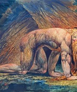 Nebuchadnezzar By William Blake Diamond Painting