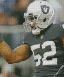 Oakland Raiders Player Diamond Painting