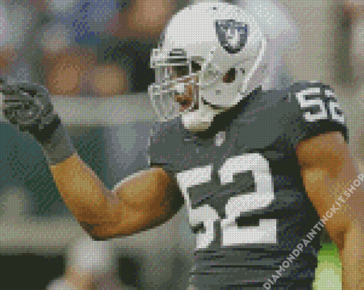 Oakland Raiders Player Diamond Painting