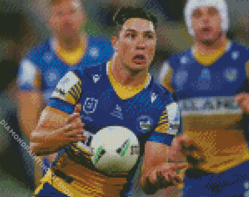 Parramatta Eels Rugby League Players Diamond Painting