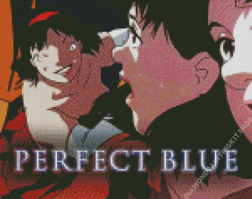 Perfect Blue Poster Diamond Painting