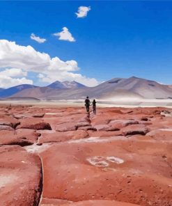 Piedras Rojas Atacama Desert Diamond Painting