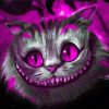 Pink Cheshire Cat Diamond Painting