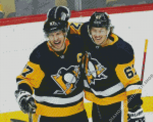 Pittsburgh Penguins Players Diamond Painting