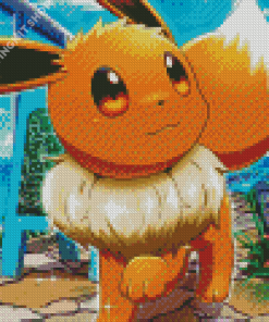 Pokemon Eevee Diamond Painting