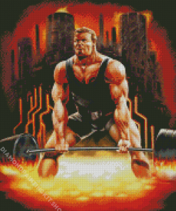 Powerlifting Diamond Painting