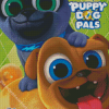 Puppy Pals Diamond Painting