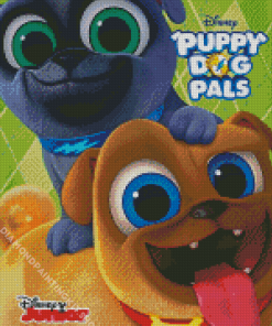 Puppy Pals Diamond Painting