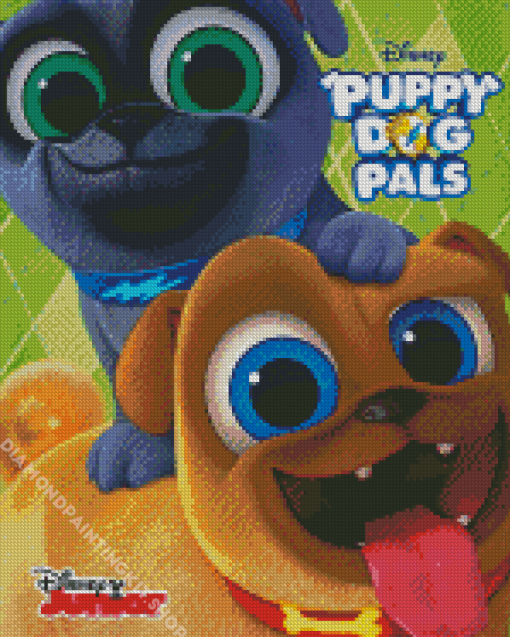 Puppy Pals Diamond Painting