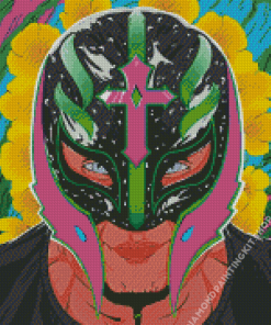 Rey Mysterio WWE Diamond Painting