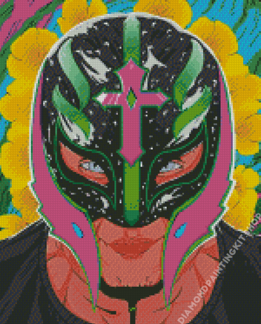 Rey Mysterio WWE Diamond Painting