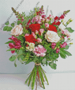 Rich Flowers Bouquet Diamond Painting