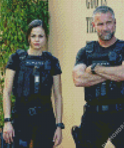 SWAT Serie Characters Diamond Painting