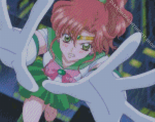 Sailor Moon Sailor Jupiter Diamond Painting