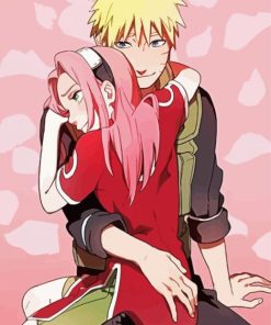 Sakura And Naruto Diamond Painting