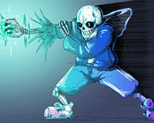 Sans Undertale Art Diamond Painting