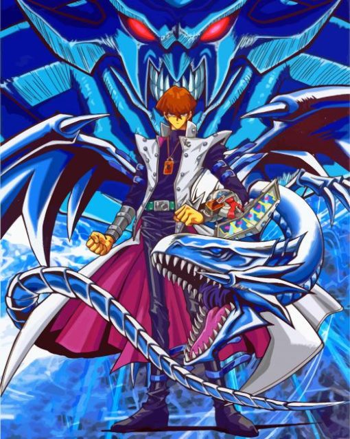 Seto Kaiba Anime Character Diamond Painting