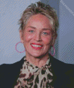 Sharon Stone Diamond Painting