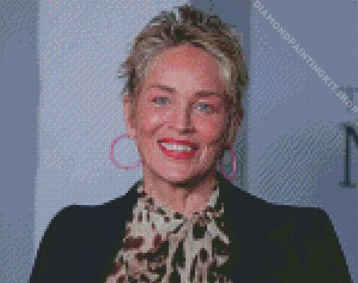 Sharon Stone Diamond Painting