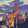 Sleeping Beauty Castle Disney Park Diamond Painting