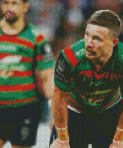 South Sydney Rabbitohs Rugby Player Diamond Painting