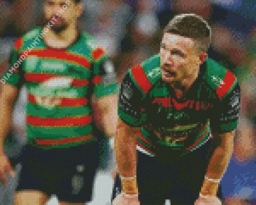 South Sydney Rabbitohs Rugby Player Diamond Painting