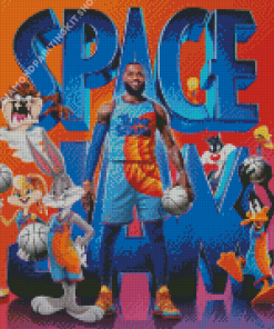 Space Jam Movie Diamond Painting