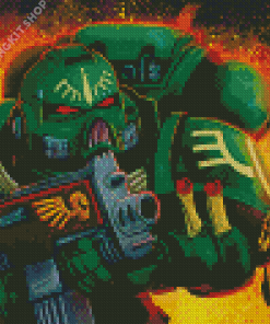 Space Marine Art Diamond Painting