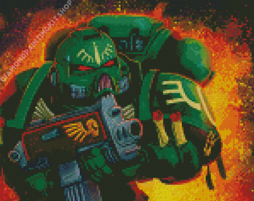 Space Marine Art Diamond Painting