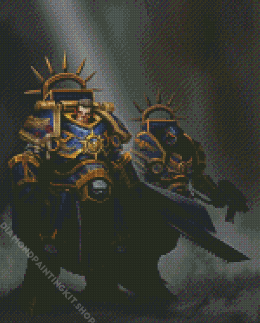 Space Marine Diamond Painting