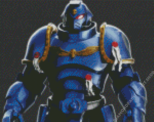 Space Marine Video Game Diamond Painting