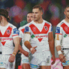 St George Illawarra Dragons Rugby League Players Diamond Painting