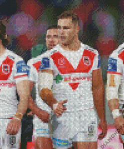 St George Illawarra Dragons Rugby League Players Diamond Painting