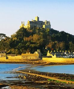 St Michaels Mount Cornwall Diamond Painting