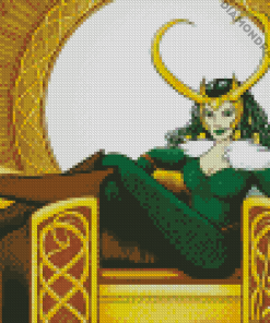 Sylvie Lady Loki Marvel Diamond Painting