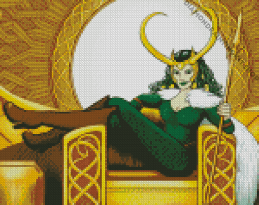 Sylvie Lady Loki Marvel Diamond Painting