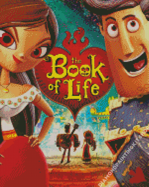 The Book Of Life Animation Diamond Painting