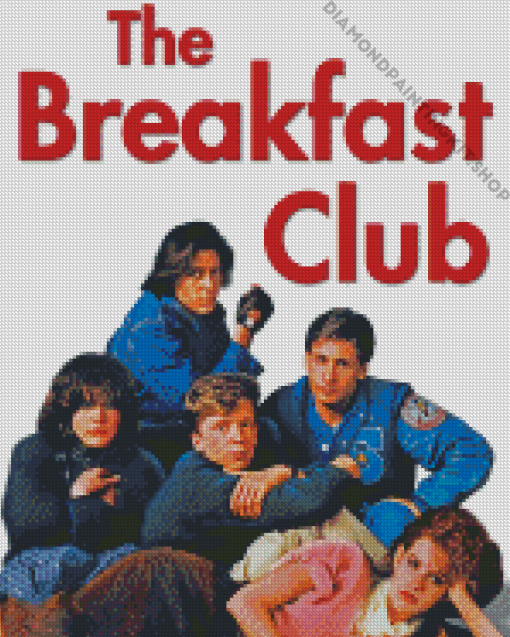 The Breakfast Club Movie Poster Diamond Painting