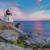 The Castle Hill RI Lighthouse Diamond Painting