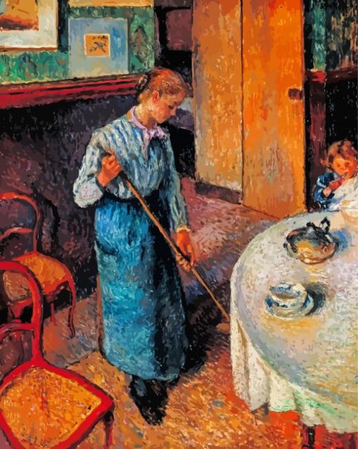 The Little Housemaid Diamond Painting