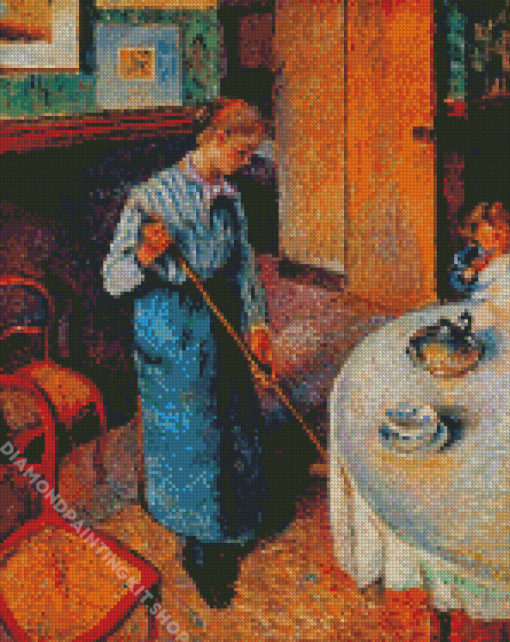 The Little Housemaid Diamond Painting