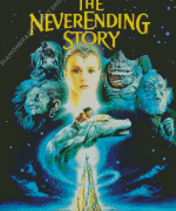 The NeverEnding Story Movie Poster Diamond Painting