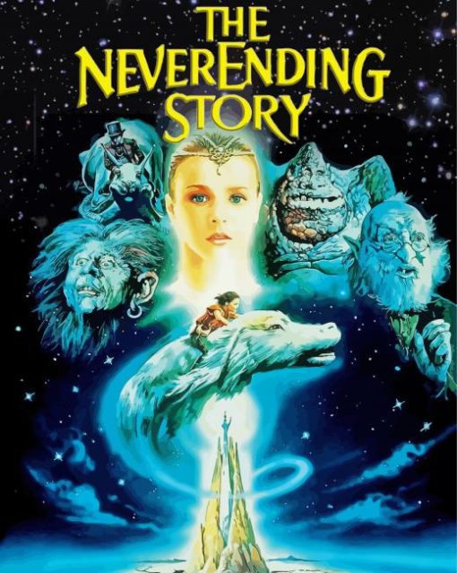 The NeverEnding Story Movie Poster Diamond Painting