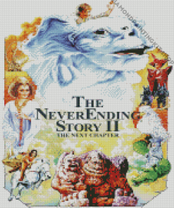 The Neverending Story Film Poster Diamond Painting