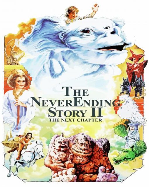 The Neverending Story Film Poster Diamond Painting