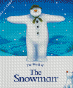 The Snowman Movie Poster Diamond Painting