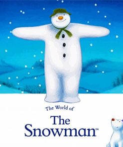 The Snowman Movie Poster Diamond Painting