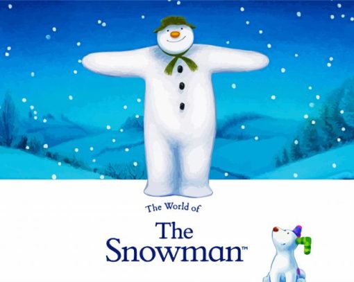 The Snowman Movie Poster Diamond Painting