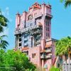 The Twilight Zone Tower Of Terror In Florida Diamond Painting